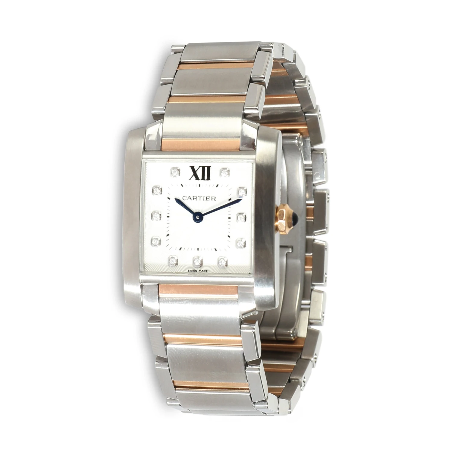 My Gemma CARTIER Tank Francaise De WE110004 Unisex Watch In 18kt Stainless Steel/ 3 My Gemma CARTIER Tank Francaise De WE110004 Unisex Watch In 18kt Stainless Steel/