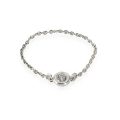 My Gemma TIFFANY & CO. Elsa Peretti Diamond By The Yard Ring In Sterling Silver 0.07 CTW