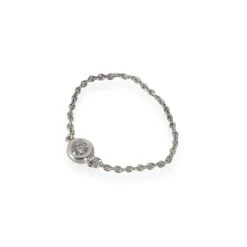 My Gemma TIFFANY & CO. Elsa Peretti Diamond By The Yard Ring In Sterling Silver 0.07 CTW 9 My Gemma TIFFANY & CO. Elsa Peretti Diamond By The Yard Ring In Sterling Silver 0.07 CTW -Best Jewelry Store 139275 sv