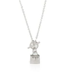 My Gemma HERMES Amulettes Kelly Pendant In Sterling Silver