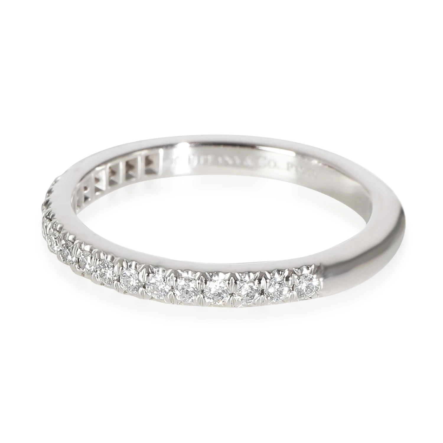 My Gemma TIFFANY & CO. Soleste Band In Platinum 0.17 CTW 6 My Gemma TIFFANY & CO. Soleste Band In Platinum 0.17 CTW - Image 4