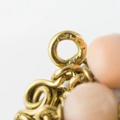 Sarl Baume French "Belle Epoque" Coral Angel Skin Diamond Yellow Gold "Neglige" Necklace -Best Jewelry Store 14 master 0520bda4 67c4 4ab3 b5ff cb25f2c40675