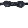 Style Tribute Dolce & Gabbana Men's Blue Polka Dot Silk Adjustable Neck Papillon Bow Tie -Best Jewelry Store 154070597