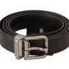 Style Tribute Dolce & Gabbana Men's Black Exotic Leather Silver Buckle Belt 1 Style Tribute Dolce & Gabbana Men's Black Exotic Leather Silver Buckle Belt -Best Jewelry Store 154071900