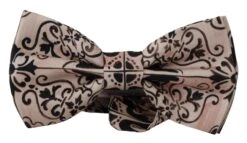 Style Tribute Dolce & Gabbana Men's Multicolor Pattern 100% Silk Neck Papillon Bow Tie