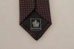 Style Tribute Dolce & Gabbana Men's Black Square Geometric Pattern Necktie Accessory -Best Jewelry Store 154085159