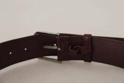 Style Tribute Dolce & Gabbana Women's Maroon Calf Leather Wide Logo Engraved Buckle Belt 13 Style Tribute Dolce & Gabbana Women's Maroon Calf Leather Wide Logo Engraved Buckle Belt -Best Jewelry Store 154085882