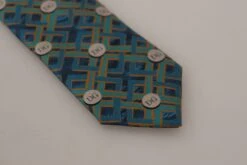 Style Tribute Dolce & Gabbana Men's Blue Fantasy Print Silk Adjustable Necktie Accessory Tie 9 Style Tribute Dolce & Gabbana Men's Blue Fantasy Print Silk Adjustable Necktie Accessory Tie -Best Jewelry Store 154086264