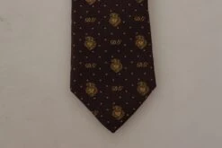 Style Tribute Dolce & Gabbana Men's Black Heart DG Logo Adjustable Tie -Best Jewelry Store 154087246