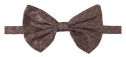 Style Tribute Dolce & Gabbana Men's Gray Fantasy Print Adjustable Neck Papillon Bow Tie