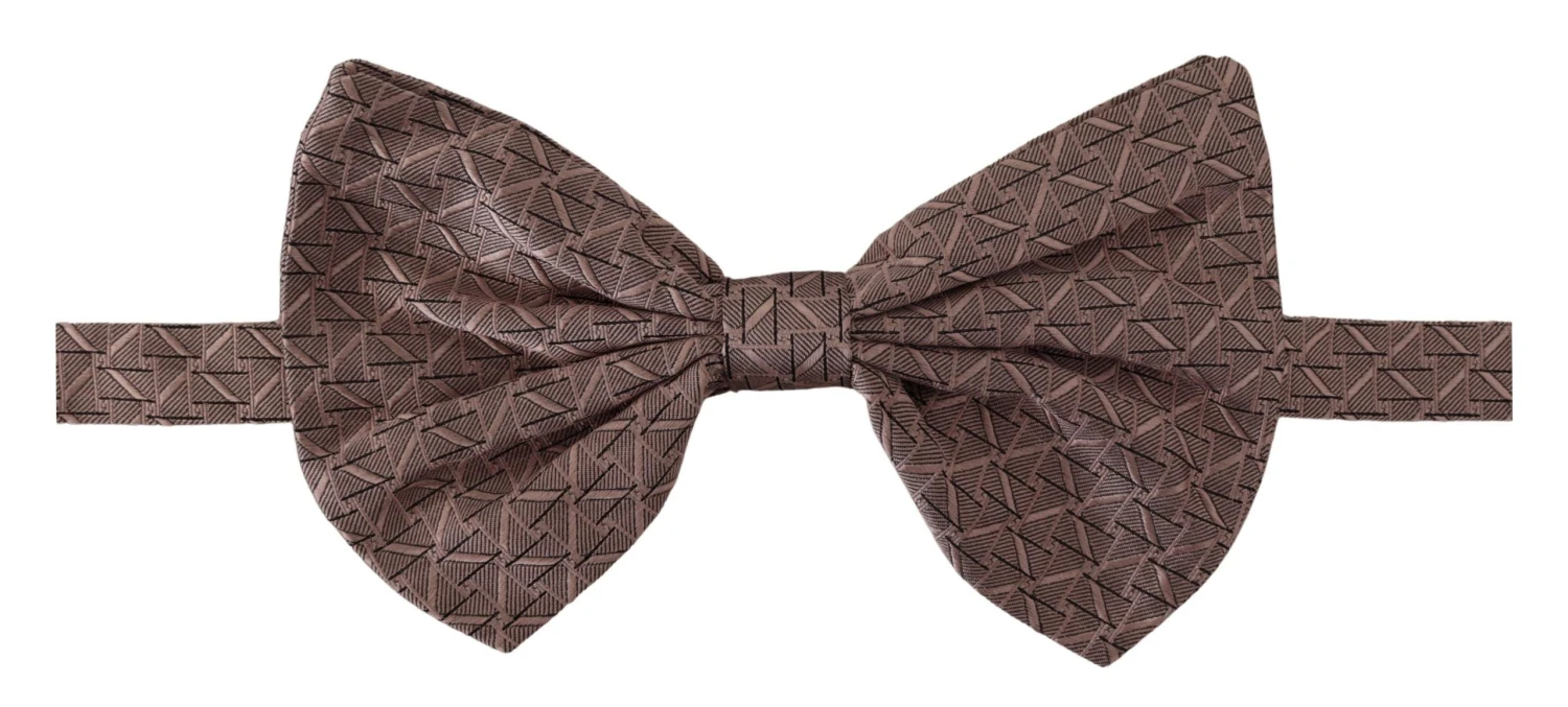 Style Tribute Dolce & Gabbana Men's Gray Fantasy Print Adjustable Neck Papillon Bow Tie 3 Style Tribute Dolce & Gabbana Men's Gray Fantasy Print Adjustable Neck Papillon Bow Tie