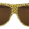 Style Tribute Dolce & Gabbana Women's Yellow Stars Acetate Square Shades DG4125 Sunglasses -Best Jewelry Store 154400238