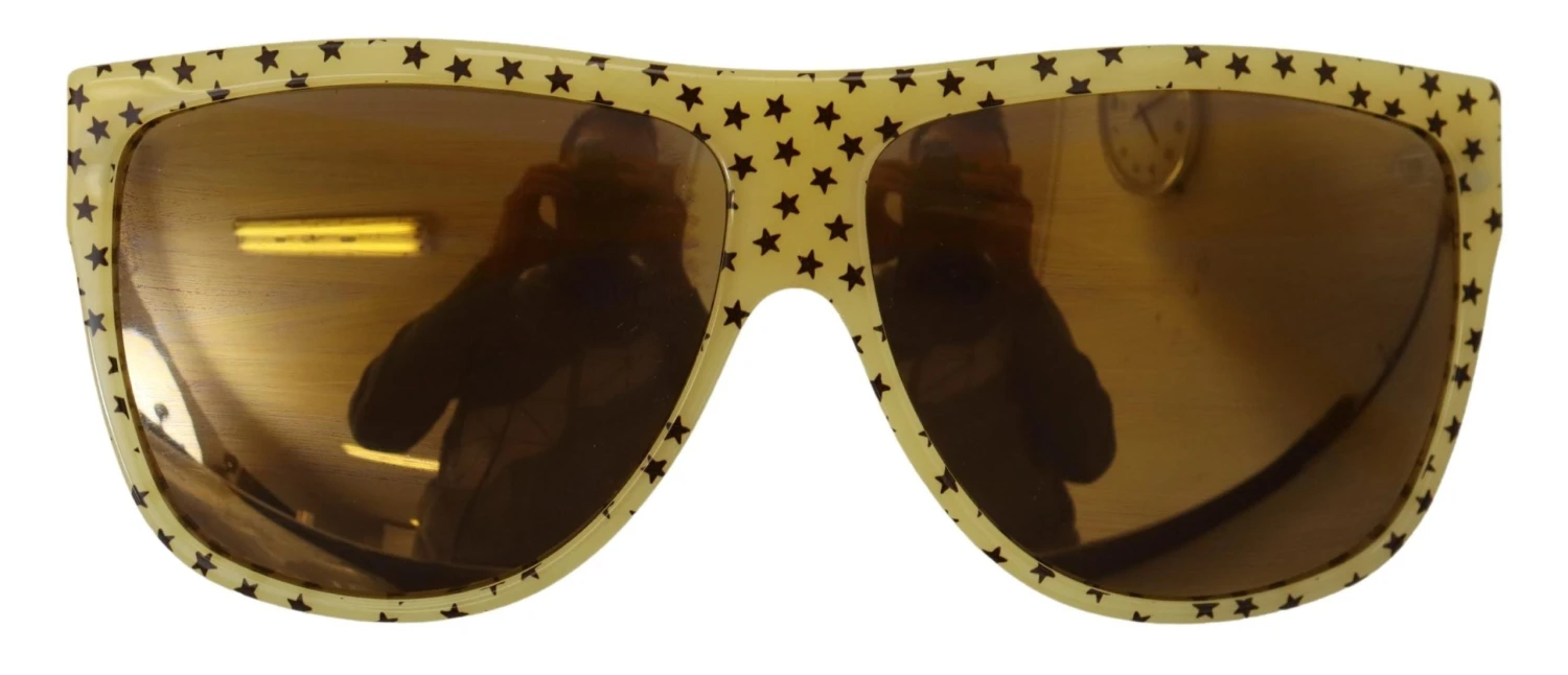 Style Tribute Dolce & Gabbana Women's Yellow Stars Acetate Square Shades DG4125 Sunglasses 8 Style Tribute Dolce & Gabbana Women's Yellow Stars Acetate Square Shades DG4125 Sunglasses - Image 6