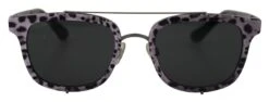Style Tribute Dolce & Gabbana Women's Purple Leopard Metal Frame Shades DG2175 Sunglasses