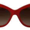 Style Tribute Dolce & Gabbana Women's Red Cat Eye Lens Floral Arm Shades DG4215 Sunglasses -Best Jewelry Store 154410284