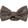 Style Tribute Dolce & Gabbana Men's Black White 100% Silk Adjustable Neck Papillon Tie -Best Jewelry Store 154417425