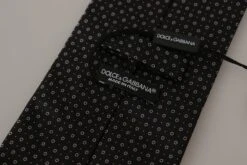 Style Tribute Dolce & Gabbana Men's White Black Polka Dots Necktie Accessory 100% Silk Tie 10 Style Tribute Dolce & Gabbana Men's White Black Polka Dots Necktie Accessory 100% Silk Tie -Best Jewelry Store 154421630