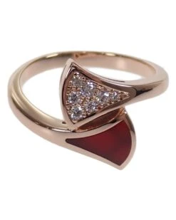 Style Tribute BVLGARI Women's 18K Gold Diva Dream Ring In Gold