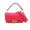 Style Tribute FENDI Women's Logo-Embossed Leather Baguette Bag In SA Condition In Pink 1 Style Tribute FENDI Women's Logo-Embossed Leather Baguette Bag In SA Condition In Pink -Best Jewelry Store 154992029