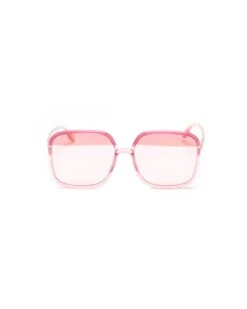Style Tribute CHRISTIAN DIOR Women's Oversized Tinted Sunglasses - A Condition In Pink