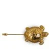 Style Tribute CHANEL Women's Gold Turtle Brooch In Excellent Condition In Gold -Best Jewelry Store 155253492