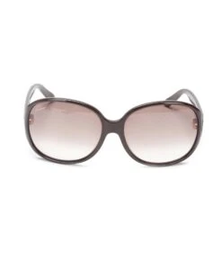 Style Tribute GUCCI Women's Oversized Tinted Sunglasses In Brown In Brown