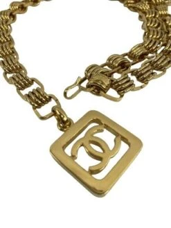 Luxury Resale Network CHANEL Vintage Gold Chain Belt CC Square Charm Excellent 36 -Best Jewelry Store 157cfabd 801e 58f2 a6e3 05241ff2b66b 1ad8c147 edc5 4e22 be0d 92c21be635df