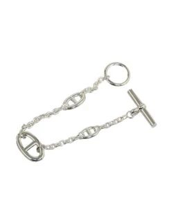 Style Tribute Hermes Women's Silver Farandole Bracelet Jewelry - Excellent Condition In Silver