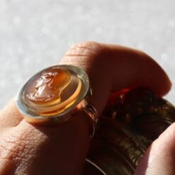 Sarl Baume 20th Century Agate Cameo 18 Karat Rose Gold Antique Ring -Best Jewelry Store 15 master 194fbacb 0088 4b77 b714 5f7ace3d8242