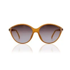 Opherty Ciocci CHRISTIAN DIOR Vintage Orange Acetate Sunglasses 2306 40 55/15 125Mm