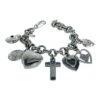 Jagged Metal MOSCHINO Charm Bracelet Y2K 1 Jagged Metal MOSCHINO Charm Bracelet Y2K -Best Jewelry Store 17112952 datamatics