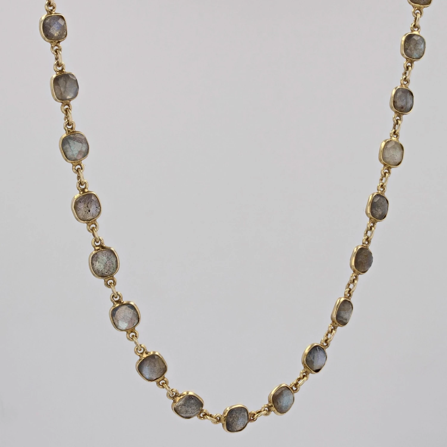 Sarl Baume Modern Baume Creation Labradorites Vermeil Necklace 8 Sarl Baume Modern Baume Creation Labradorites Vermeil Necklace - Image 6