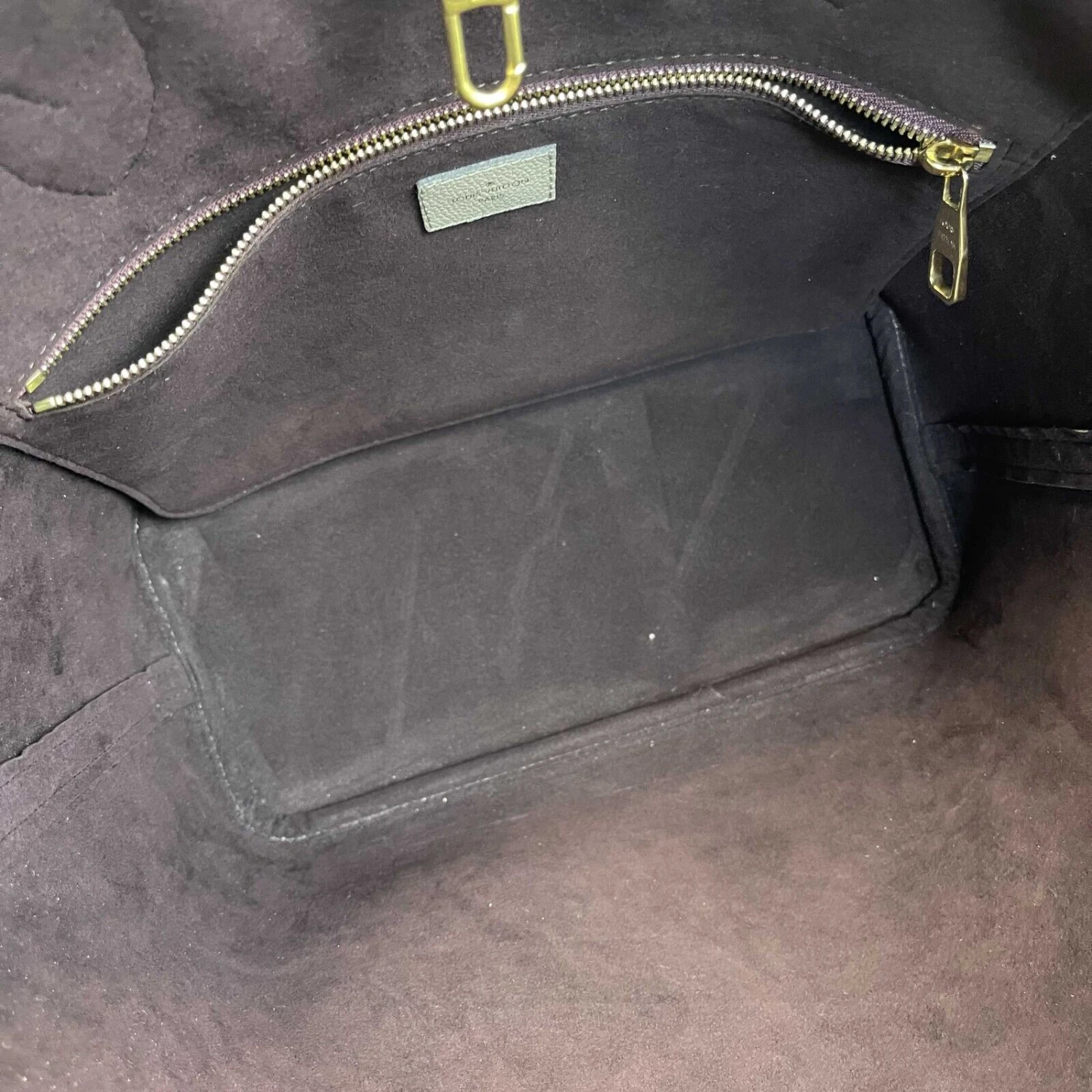 Luxury Resale Network LOUIS VUITTON Neverfull Empreinte Monogram W/Pouch MM 13 Luxury Resale Network LOUIS VUITTON Neverfull Empreinte Monogram W/Pouch MM - Image 11