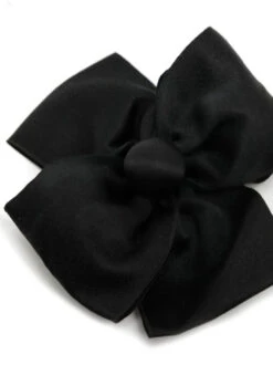 Rewind Vintage CHANEL Black Bow Hair Comb