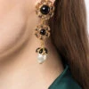 Style Tribute Gripoix Floral Drop Earrings -Best Jewelry Store 19615032 44024820 1000
