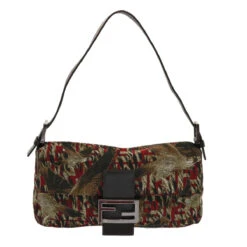 The Brand Collector FENDI Mamma Baguette Shoulder Bag
