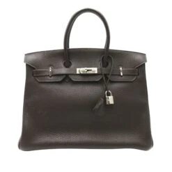 Upteam HERMES 2004 Clemence Birkin Retourne 35 Handbag