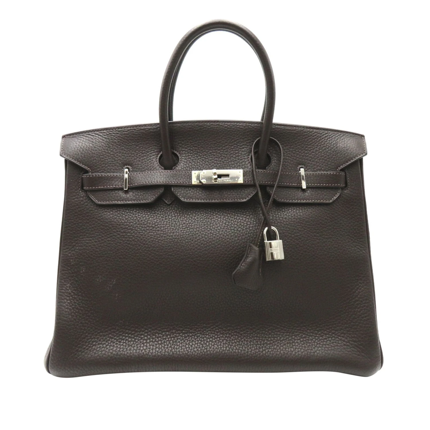 Upteam HERMES 2004 Clemence Birkin Retourne 35 Handbag 3 Upteam HERMES 2004 Clemence Birkin Retourne 35 Handbag