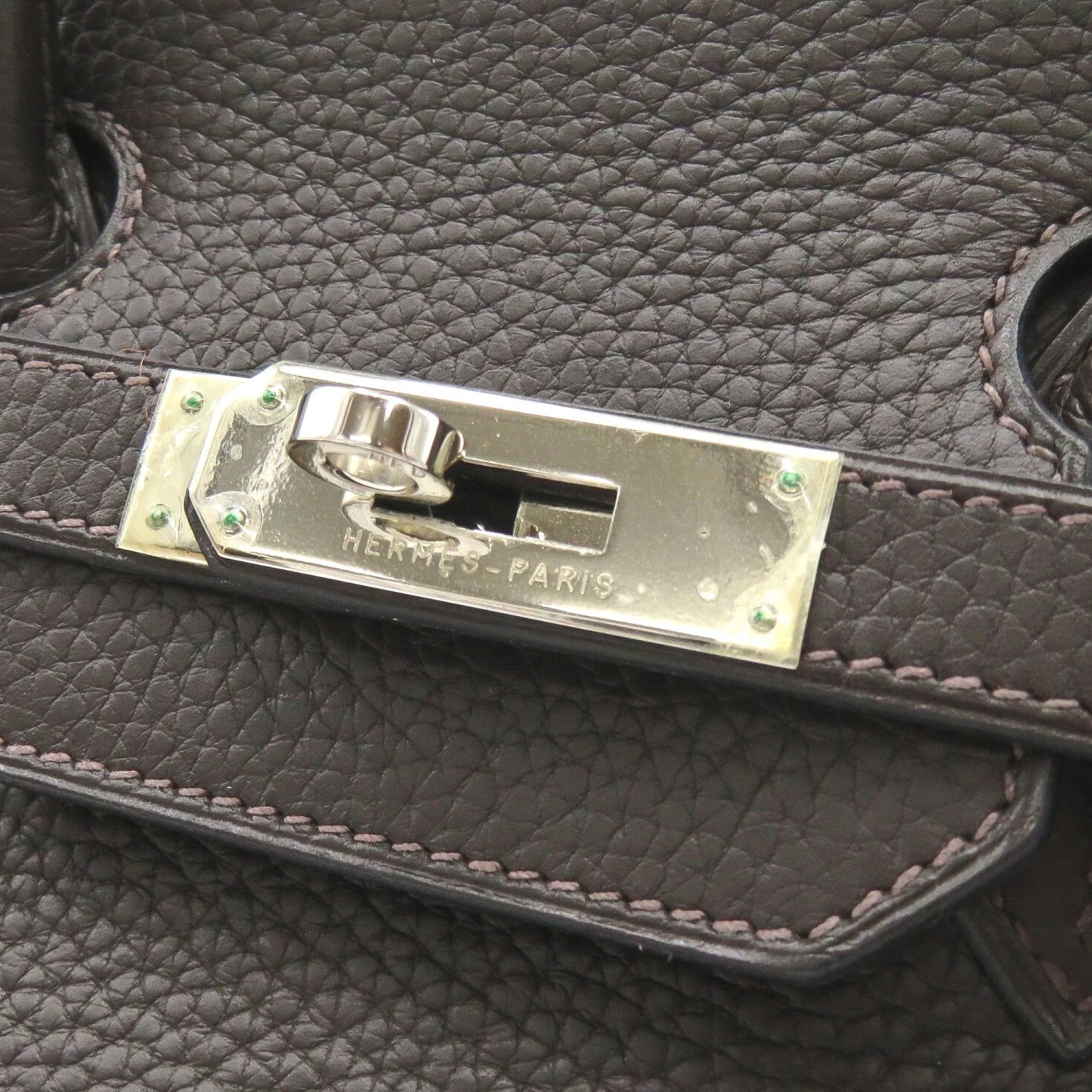 Upteam HERMES 2004 Clemence Birkin Retourne 35 Handbag 10 Upteam HERMES 2004 Clemence Birkin Retourne 35 Handbag - Image 8