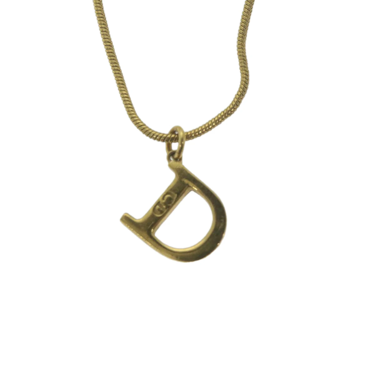 The Brand Collector Dior D Necklace 4 The Brand Collector Dior D Necklace - Image 2