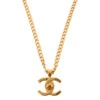 QOO Vintage CHANEL 1997 Made Turn-Lock Chain Necklace -Best Jewelry Store 1 be538489 e587 46e1 9cf3 c48370658f76