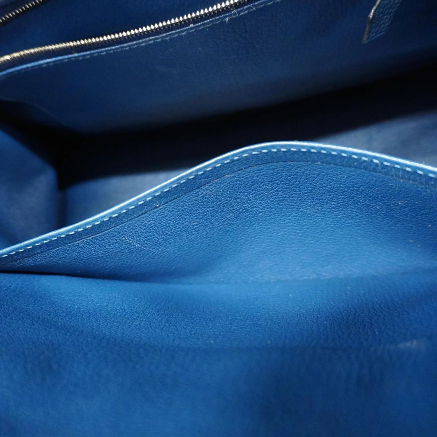 ELADY HERMES Handbag Birkin 30 D Engraved Togo Deep Blue Ladies 10 ELADY HERMES Handbag Birkin 30 D Engraved Togo Deep Blue Ladies - Image 8