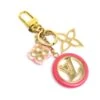 ELADY LOUIS VUITTON Charm Key Ring Portocre Color Line Keychain Metal Gold X Pink Unisex M64525 -Best Jewelry Store 2000 04166303 78d6 45c8 a5b4 50b59dadaf1e