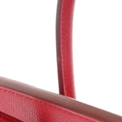 ELADY HERMES Birkin 35 Rouge Biff G Engraved [around 2003] Ladies Couchbel Handbag -Best Jewelry Store 2000 06551f76 7554 4148 aa8b 3683753a0a3d
