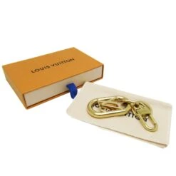 ELADY LOUIS VUITTON Porto Cre LV Link M00824 Keyring [Gold] -Best Jewelry Store 2000 0a060657 98a5 42a4 a653 fd12e9655b56