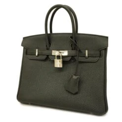 ELADY HERMES Handbag Birkin 25 Y Stamp Togo Black Ladies