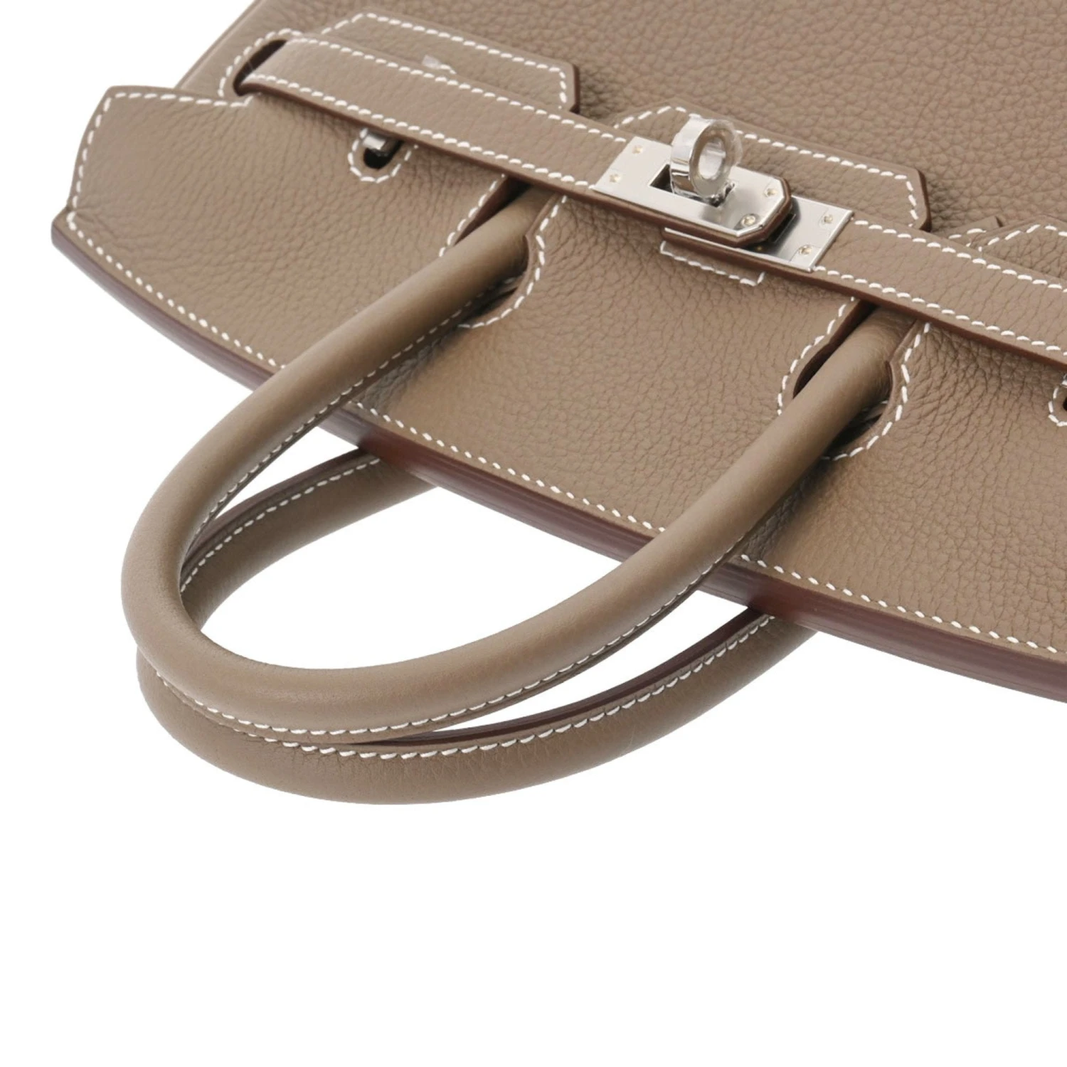 ELADY HERMES Birkin 25 Etoupe Palladium Hardware - Women's Togo Handbag 5 ELADY HERMES Birkin 25 Etoupe Palladium Hardware - Women's Togo Handbag - Image 3