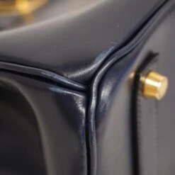 ELADY HERMES Handbag Birkin 35 C Engraved Box Calf Navy Ladies -Best Jewelry Store 2000 0d99e9aa 3b77 45c0 bf30 35c4f88ce69f