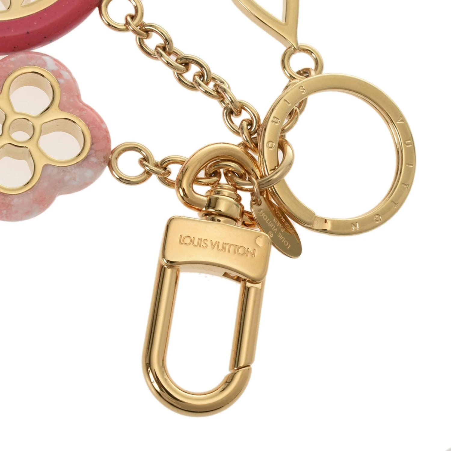 ELADY LOUIS VUITTON Porte-Cle Color Line Bag Charm Gold/Pink M64525 Women's GP Keychain 5 ELADY LOUIS VUITTON Porte-Cle Color Line Bag Charm Gold/Pink M64525 Women's GP Keychain - Image 3