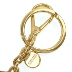 ELADY MIU MIU Miu Keychain Women's Gold Color 5PM027 Key Ring Bag Charm Crystal -Best Jewelry Store 2000 13156c1f 69bd 48dc 9e7c 54779433f088